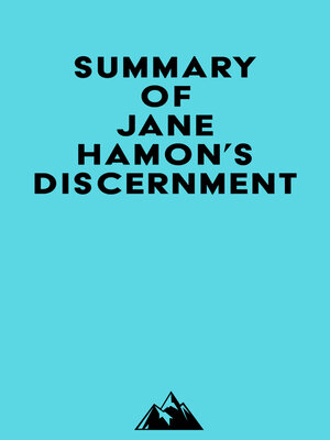cover image of Summary of Jane Hamon's Discernment